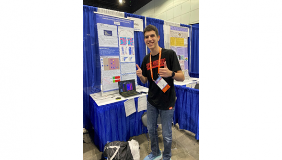 May 2024: Gil Ramot, an Alpha Program student, won special prize at "2024 ISEF Regeneron competition"