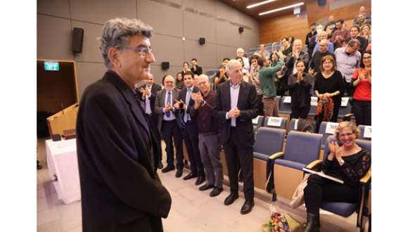 March 2023: A ceremony honoring Prof. Ron Shamir took place on March 27 2023 at TAU
