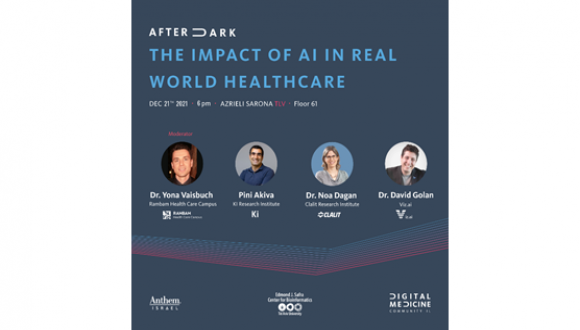 December 2021: "Digital Medicine Community After Dark" meeting: The Impact of AI in Real World Healthcare