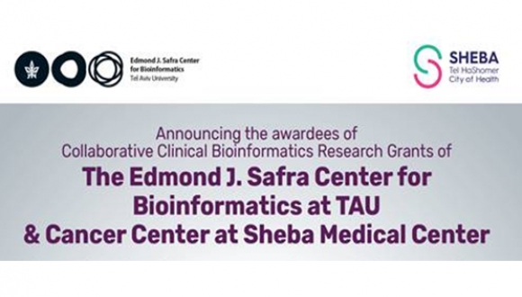 July 2021: Announcing the awardees of Collaborative Clinical Bioinformatics Research Grants of Edmond J. Safra Center and Sheba Medical Center