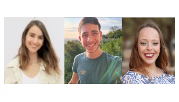 June 2023: Daniel, Meshulam and Wertheimer awarded excellent student prizes in Computer Science